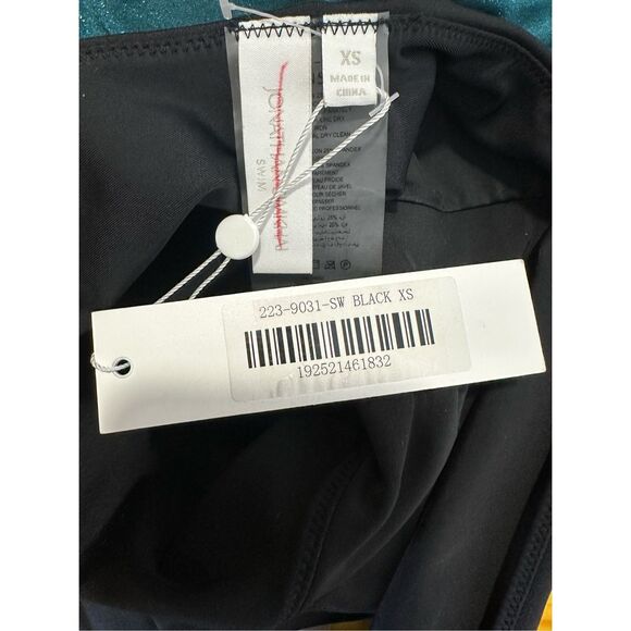 SIMKHAI Bindi Pearl Draped One-Piece Swimsuit XS $345 - Picture 11 of 11